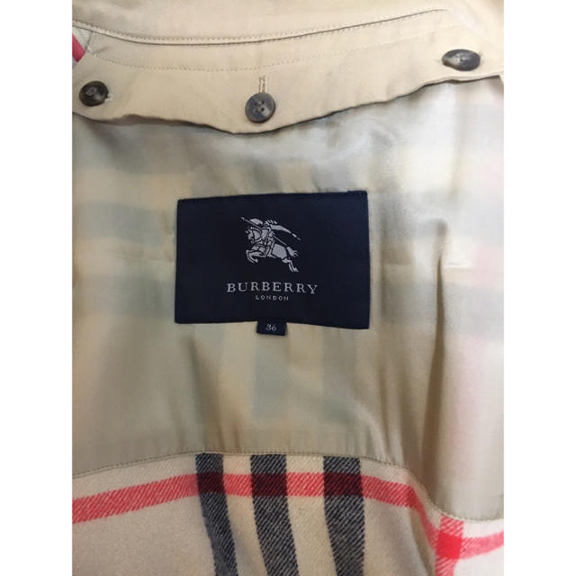 BURBERRY(バーバリー)のバーバリーロンドン　ライナー付トレンチコート 36サイズ レディースのジャケット/アウター(トレンチコート)の商品写真