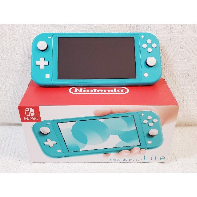 Nintendo Switch Lite : ターコイズブルー 3点セット 新作からSALE ...