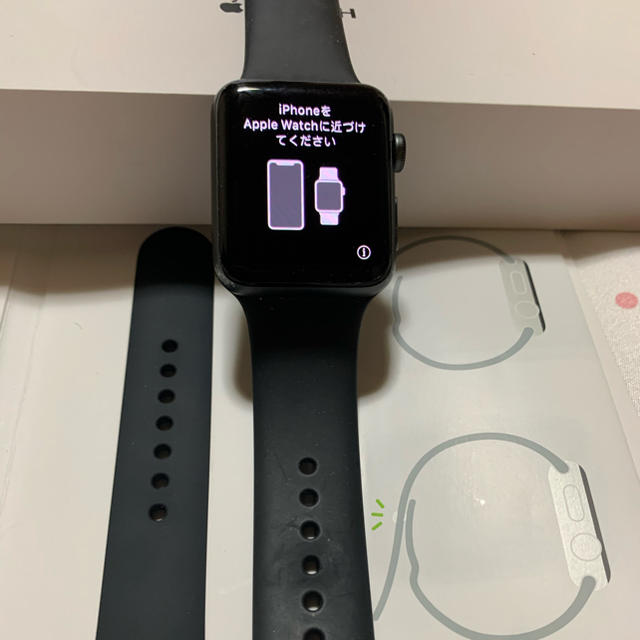 APPLE WATCH3 GPSモデル スペースグレー 42mm 本体腕時計