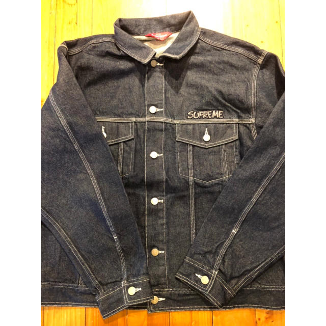 Gジャン/デニムジャケット Supreme Smurfs Denim Trucker Jacket [週末