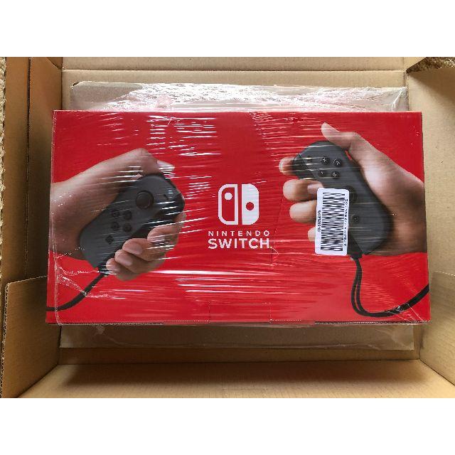 Nintendo switch グレー 本体 新品 新型 任天堂 スイッチどう森