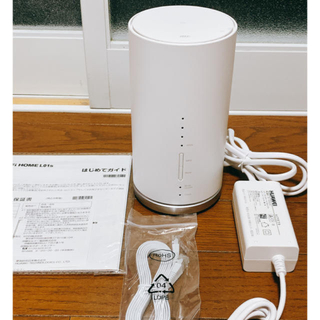 エーユー(au)の美品✨Speed Wi-Fi HOME L01sホームルーター(PC周辺機器)