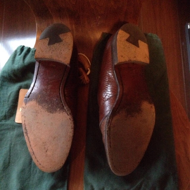 Ralph Lauren(ラルフローレン)のラルフローレン リザードレザーシューズ メンズの靴/シューズ(ドレス/ビジネス)の商品写真