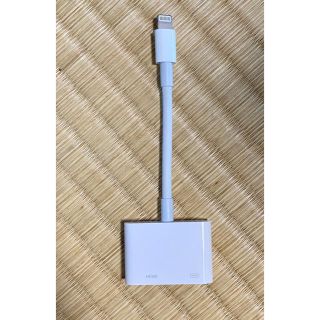 アップル(Apple)のApple lightning Digital AVアダプタ 純正品 (その他)