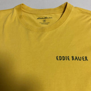 エディーバウアー(Eddie Bauer)のEddie Bauer エディ・バウアー Tシャツ M カラシ色(Tシャツ/カットソー(半袖/袖なし))