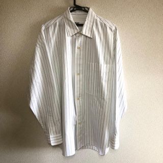 マーガレットハウエル(MARGARET HOWELL)の最終値下げ 新品 MHL. ビッグシルエットストライプシャツ(シャツ)