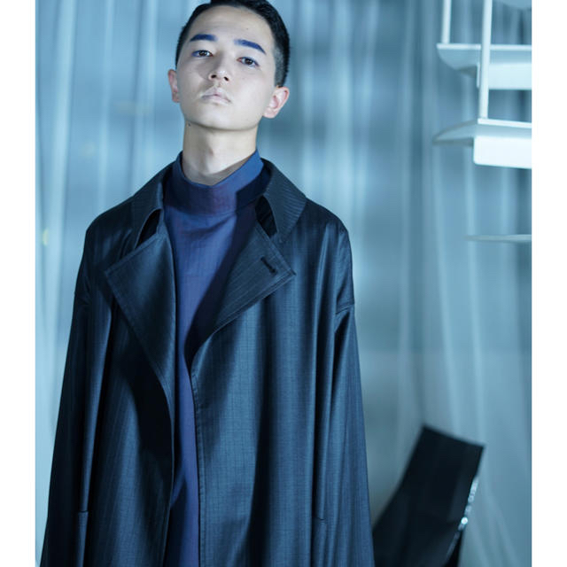 UNUSED - ATHA” for Amanojak. SILK/WOOL MAXI COATの通販 by オカモト