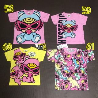 ヒステリックミニ(HYSTERIC MINI)のHYSTERICMINI 58〜61(Tシャツ/カットソー)