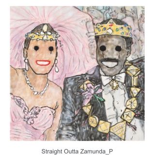 Straight Outta Zamunda_P 新品　翌日発送(版画)