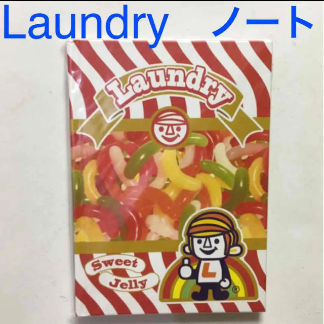 LAUNDRY(ランドリー)の新品 Laundry ハードカバー ノート ランドリー キャラクター エンタメ/ホビーのおもちゃ/ぬいぐるみ(キャラクターグッズ)の商品写真