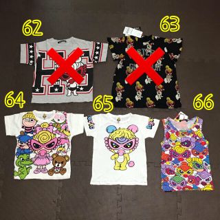 ヒステリックミニ(HYSTERIC MINI)のHYSTERICMINI 62〜66(Tシャツ/カットソー)