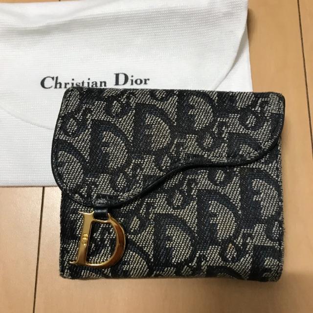 Christian Dior(クリスチャンディオール)のChristian Dior 二つ折り財布 レディースのファッション小物(財布)の商品写真