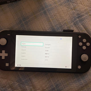 Nintendo Switch Liteグレー　ゼルダの伝説(家庭用ゲーム機本体)