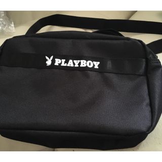 プレイボーイ(PLAYBOY)の新品 プレイボーイ ブラック 黒 ショルダーバッグ ウサギ(ショルダーバッグ)