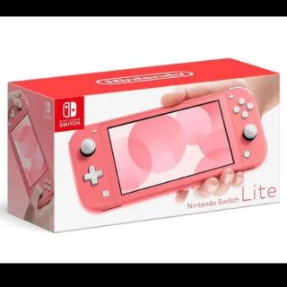 ニンテンドースイッチ(Nintendo Switch)のSwitch LITE コーラルピンク(携帯用ゲーム機本体)