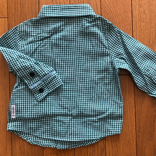 Armani(アルマーニ)のARMANI BABY 6M チェックシャツ キッズ/ベビー/マタニティのベビー服(~85cm)(シャツ/カットソー)の商品写真