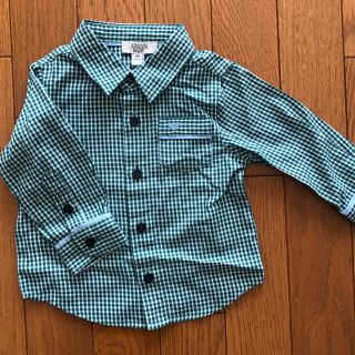 アルマーニ(Armani)のARMANI BABY 6M チェックシャツ(シャツ/カットソー)