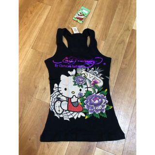 エドハーディー(Ed Hardy)のうーたんsorteさん★タンクトップ 白と黒(タンクトップ)