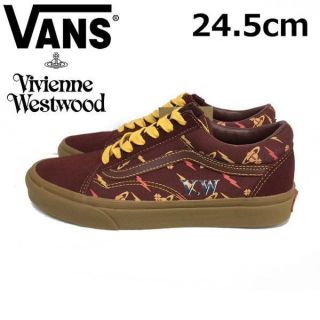 ヴァンズ(VANS)のVANS ヴィヴィアン オールドスクール(6.5/24.5cm)赤 180515(スニーカー)