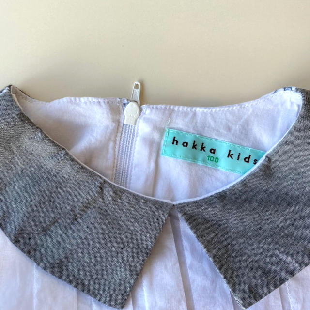 売り切れました#美品☆hakka kids ワンピースキッズ服女の子用(90cm~)