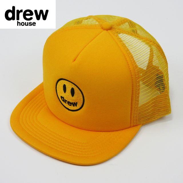 カラーイエローdrew house ドリューハウス mascot cap キャップ 帽子