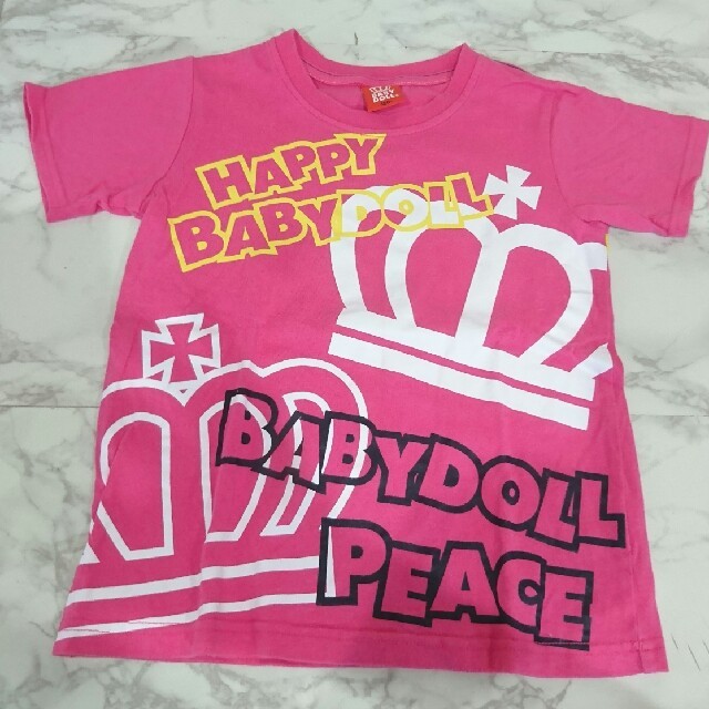 BABYDOLL(ベビードール)のBABY DOLL Tシャツ 120 キッズ/ベビー/マタニティのキッズ服女の子用(90cm~)(Tシャツ/カットソー)の商品写真