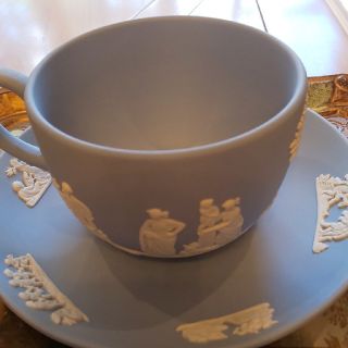 ウェッジウッド(WEDGWOOD)のウェッジウッドジャスパーカップ＆ソーサー１客(食器)