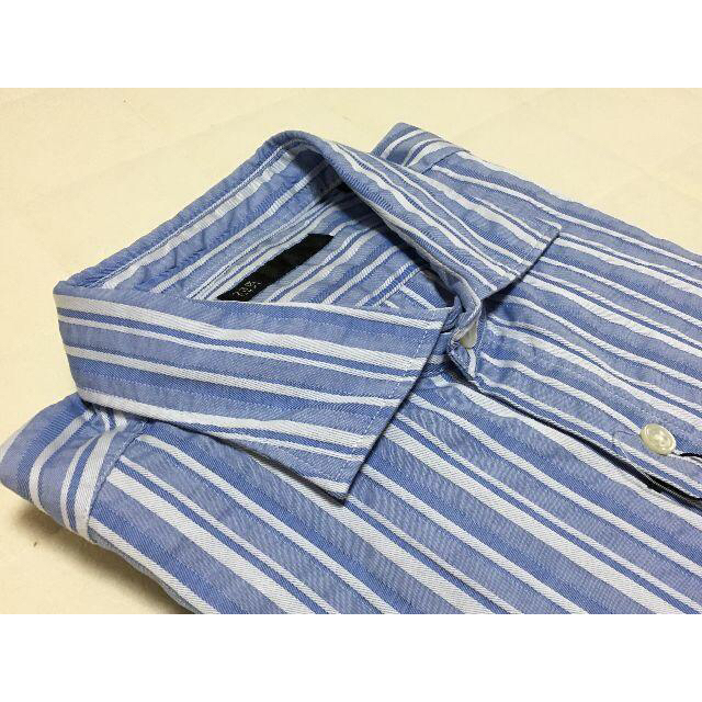 23区(ニジュウサンク)のM362新品♪23区 HOMME♪コットンストライプ長袖シャツ2L￥18700 メンズのトップス(シャツ)の商品写真