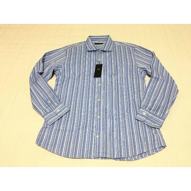 23区(ニジュウサンク)のM362新品♪23区 HOMME♪コットンストライプ長袖シャツ2L￥18700 メンズのトップス(シャツ)の商品写真