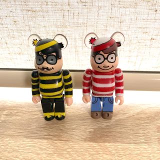 メディコムトイ(MEDICOM TOY)の【りゅうざきさん様専用ページ】ウォーリーを探せ　ベアブリック(キャラクターグッズ)