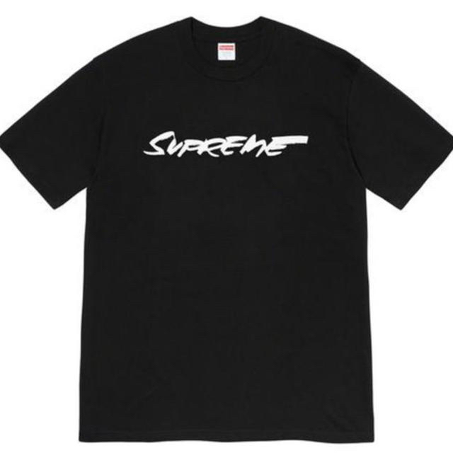 Supreme Futura Logo Tee Black Large - Tシャツ/カットソー(半袖/袖なし)