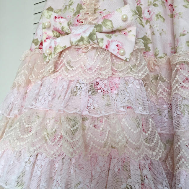 Angelic Pretty(アンジェリックプリティー)のローズプリンセスドール スカート Angelic Pretty レディースのスカート(ひざ丈スカート)の商品写真
