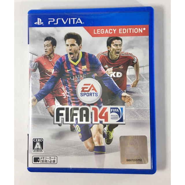 Playstation Vita Fifa 14 ワールドクラス サッカー Vitaの通販 By とんかつ屋さん プレイステーションヴィータならラクマ