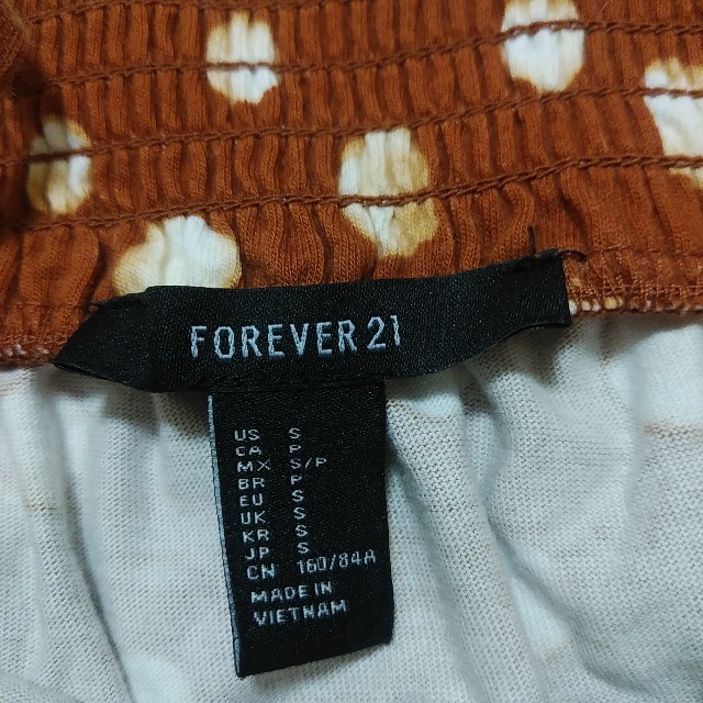 FOREVER 21(フォーエバートゥエンティーワン)の★FOREVER21 ビスチェ S レディースのトップス(キャミソール)の商品写真