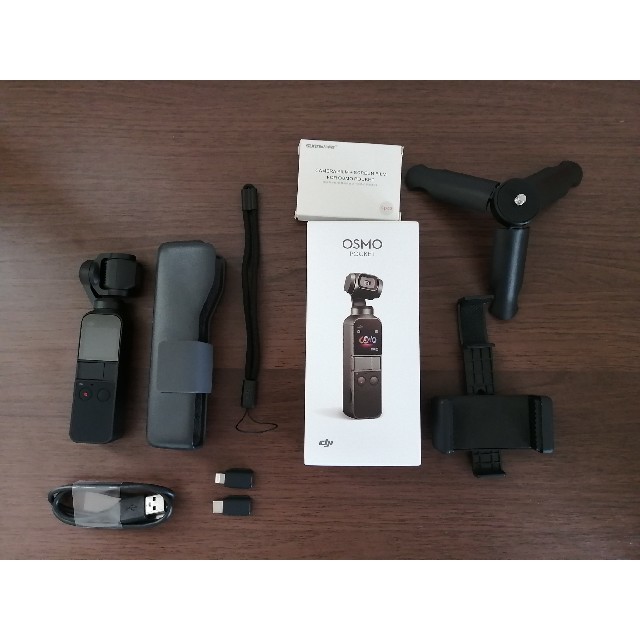 ビデオカメラdji osmo pocket 美品　付属品あり