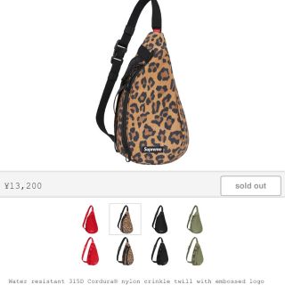 シュプリーム(Supreme)のSupreme Sling Bag Leopard シュプリーム レオパード(ショルダーバッグ)