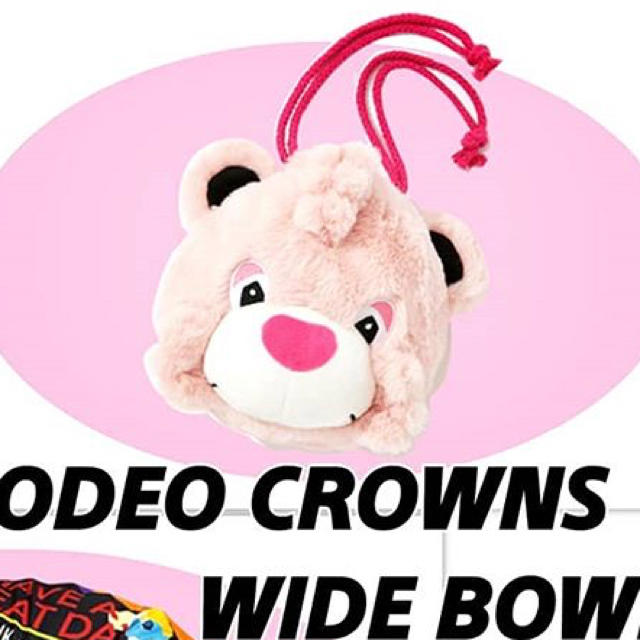 RODEO CROWNS(ロデオクラウンズ)のぬいぐるみポーチ ロデオクラウンズ  レディースのファッション小物(ポーチ)の商品写真