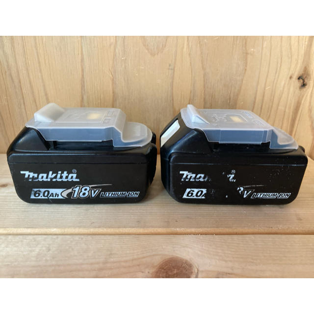 Makita(マキタ)のマキタ 18V バッテリー BL1860B 2個 中古品　① スポーツ/アウトドアの自転車(工具/メンテナンス)の商品写真