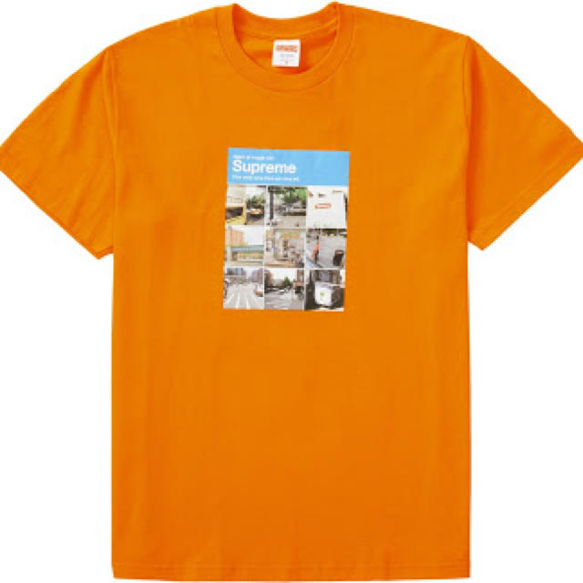 Supreme(シュプリーム)のSupreme verify Tee オレンジ XL シュプリーム Tシャツ メンズのトップス(Tシャツ/カットソー(半袖/袖なし))の商品写真