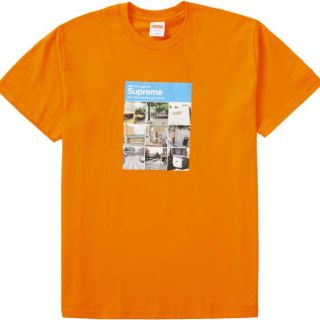 シュプリーム(Supreme)のSupreme verify Tee オレンジ XL シュプリーム Tシャツ(Tシャツ/カットソー(半袖/袖なし))