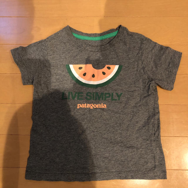 patagonia(パタゴニア)のパタゴニア　Patagonia Tシャツ　2T キッズ/ベビー/マタニティのキッズ服女の子用(90cm~)(Tシャツ/カットソー)の商品写真