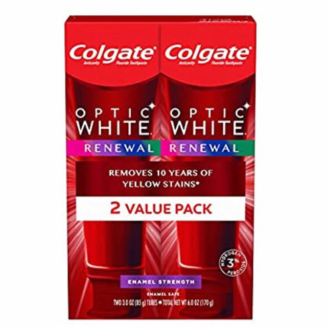 Crest(クレスト)のコルゲート　colgate OPTIC WHITE RENEWAL 2本セット コスメ/美容のオーラルケア(歯磨き粉)の商品写真