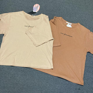 シマムラ(しまむら)のしまむら　ワイド袖Tシャツ2枚セット(Tシャツ(半袖/袖なし))