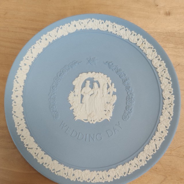 【美品】WEDGWOOD・ウェッジウッド ジャスパー ウエディングデイ プレート | フリマアプリ ラクマ