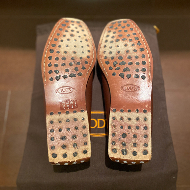 TOD'S(トッズ)の【SALE】トッズ　レディースローファー　35 1/2 23cm レディースの靴/シューズ(ローファー/革靴)の商品写真
