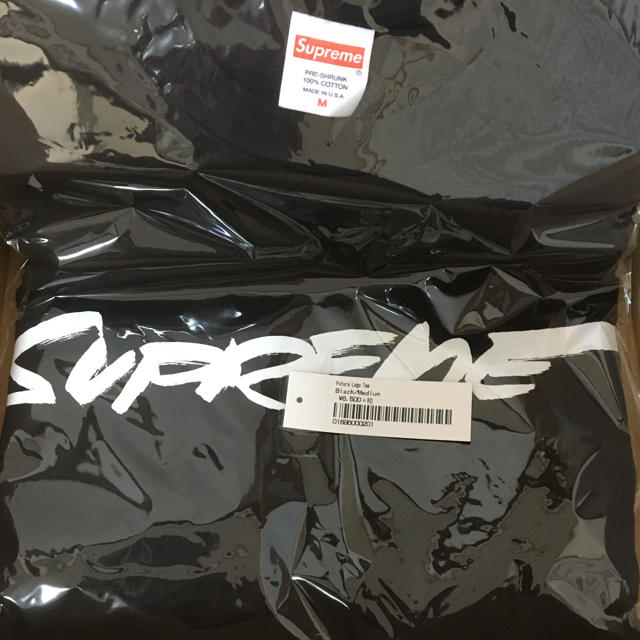 Supreme Futura Logo Tee Tシャツ　Mブラック