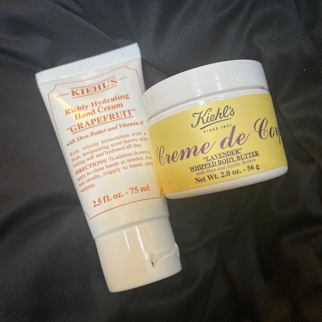 Kiehl's(キールズ)のキールズ　クレム　ドゥ　コール　ホイップ　ボディ　バター　ハンドクリーム　セット コスメ/美容のボディケア(ボディクリーム)の商品写真