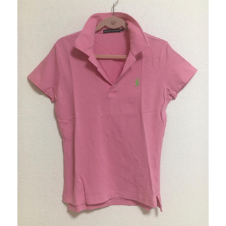 ラルフローレン(Ralph Lauren)のRALPH LAUREN  スキッパーポロシャツ　ピンク(ポロシャツ)