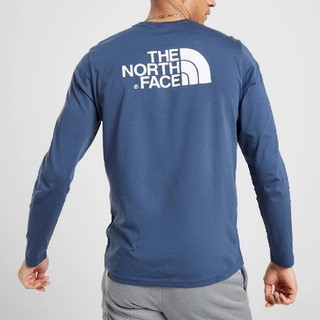 ザノースフェイス(THE NORTH FACE)のノースフェイス イージーロゴ ロングスリーブTシャツ 海外Mサイズ(Tシャツ/カットソー(七分/長袖))