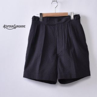 ワンエルディーケーセレクト(1LDK SELECT)のkaptain sunshine グルカショーツ サイズ32 新品未使用タグ付(ショートパンツ)